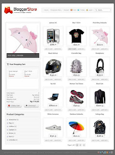 Blogger Store Template