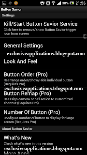 Button Savior settings