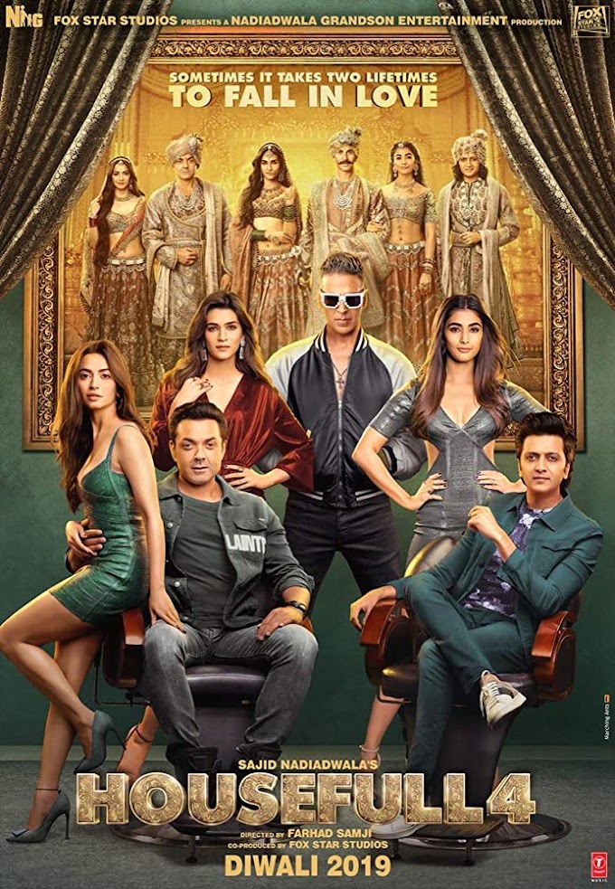 Housefull 4 (2019) Hindi Movie 480p Pre-DVDRip – [400MB]