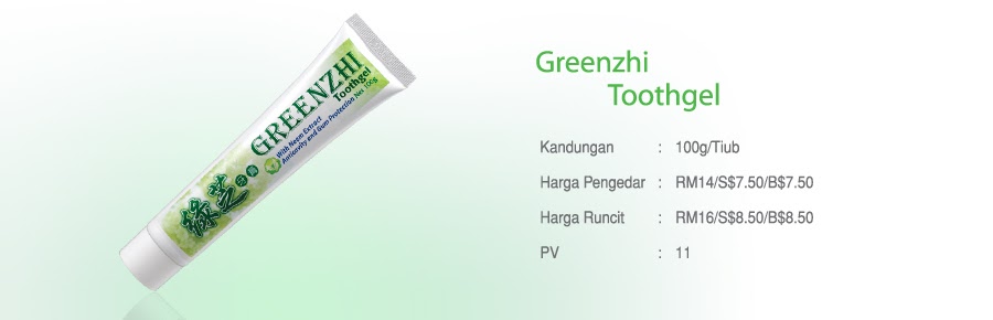 EMPAYAR LINGZHI. : KELEBIHAN MENGGUNAKAN UBAT GIGI GREENZHI.