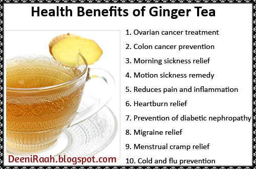 Health Benefits of Ginger Tea