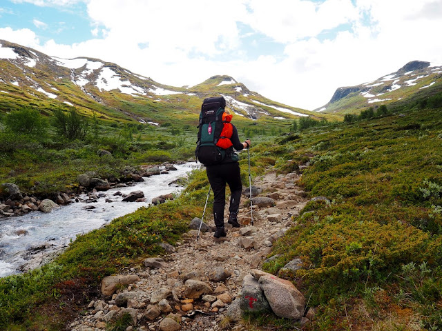 Jezero, příroda, Norsko, Jotunheimen, kameny, řeka