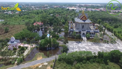 Vihara Dhamma Metta Arama di Pekanbaru Riau Yang Indah