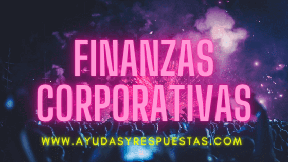 finanzas corporativas