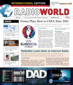 Radio World International - June 2016 | ISSN 0274-8541 | TRUE PDF | Mensile | Professionisti | Audio Recording | Broadcast | Comunicazione | Tecnologia
Radio World International is the broadcast industry's news source for radio managers and engineers, covering technology, regulation, digital radio, new platforms, management issues, applications-oriented engineering and new product information.