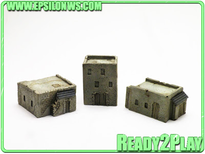 EPS-AF01 - African buildings (x3)