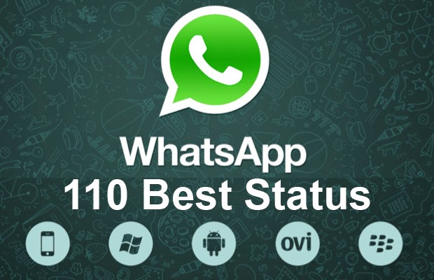 110 Best WhatsApp Status