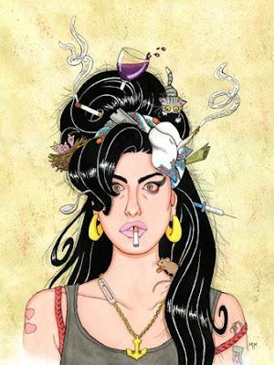 amy winehouse#39;s tattoo. azzie