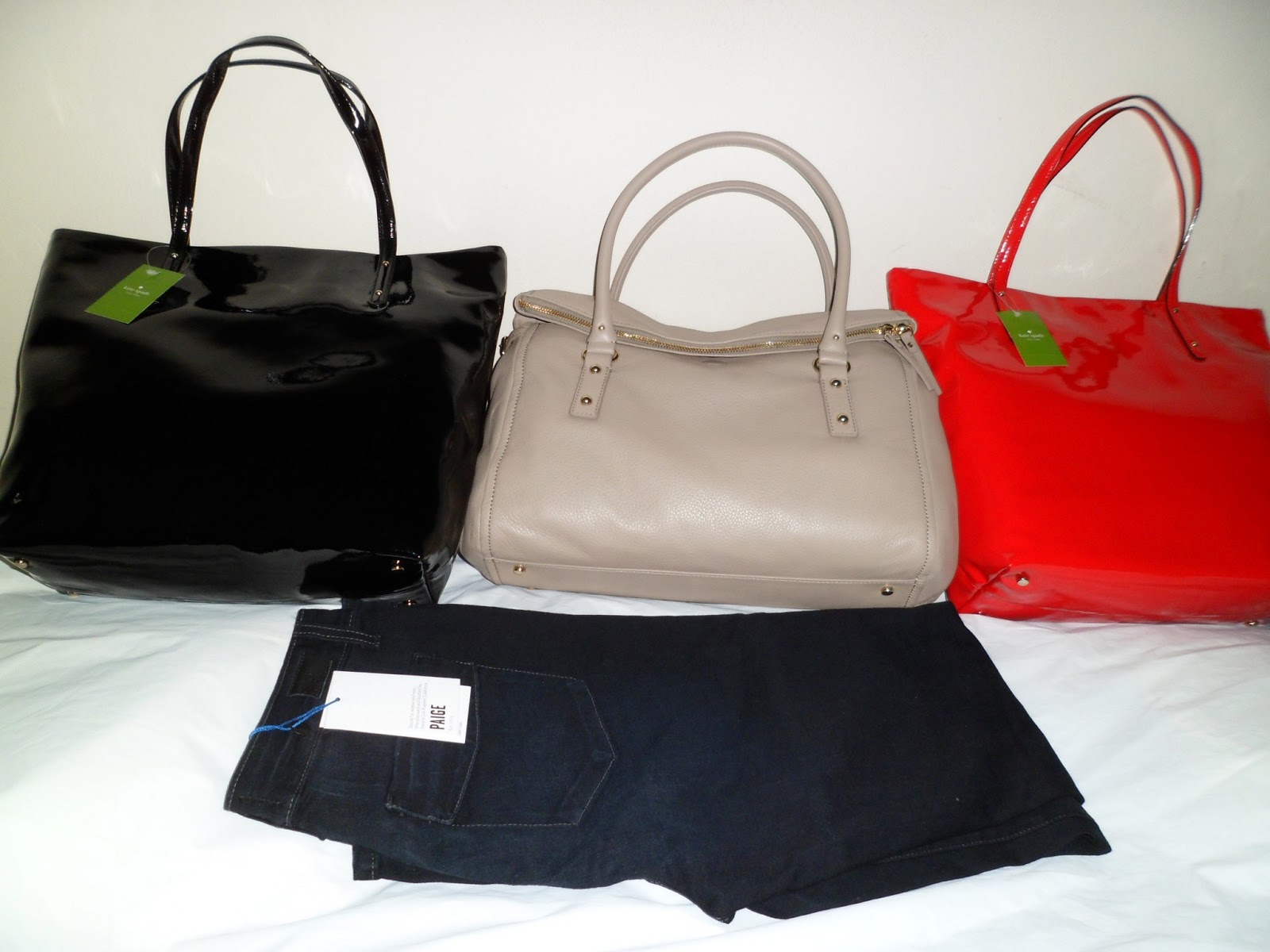 ... jeans and three Kate Spade purses from downtown DC Nordstrom Rack