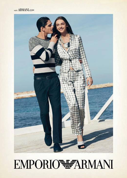 Emporio Armani Spring/Summer 2013 Campaign