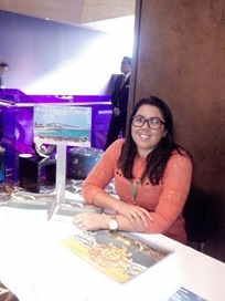 Gerente de Promoção Internacional da Emprotur, Nayara Santana