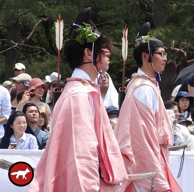 deux archers à aoi matsuri