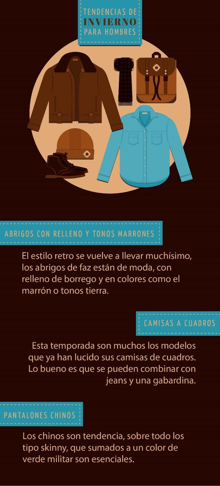 Tendencias para hombres con estilo