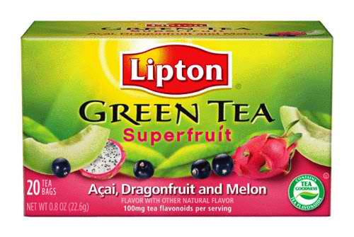 The Everyday Tea Blog: Lipton Green Tea Superfruit, Acai, Dragonfruit 
