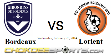 Bordeaux vs Lorient - Chokdeesports.com