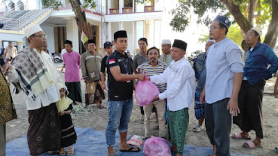 Ratusan Paket Daging Kurban Dibagikan Masjid Jami' Baiturrahman Kediri Untuk Kaum Duafa