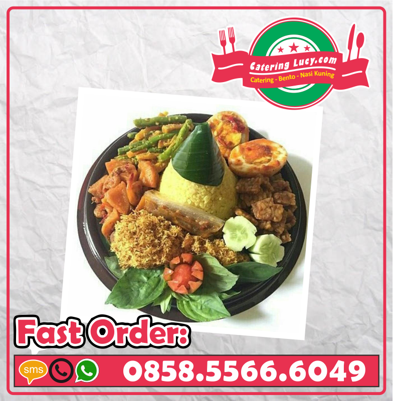 Nasi Kuning Tumpeng Mini Purwokerto SEHAT HIGIENIS 0858 