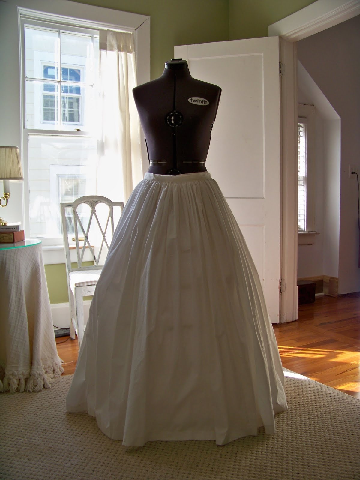 Finished the Petticoat for my Wedding Dress - self drafted : r/sewing