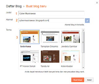 Cara membuat blog sendiri