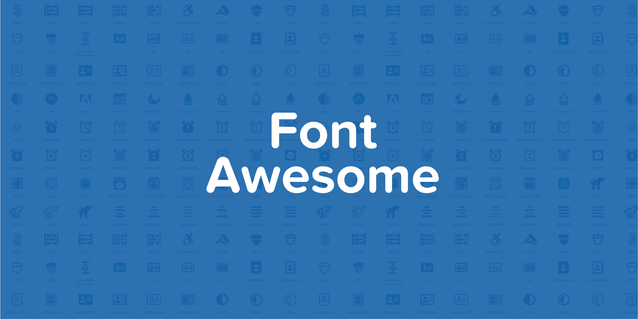 font-awesome