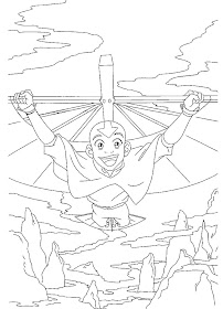 Avatar Coloring Page