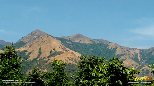 Spectacular Sahyadri mountains seen while passing Western Ghats in Mangaluru-Bengaluru day train