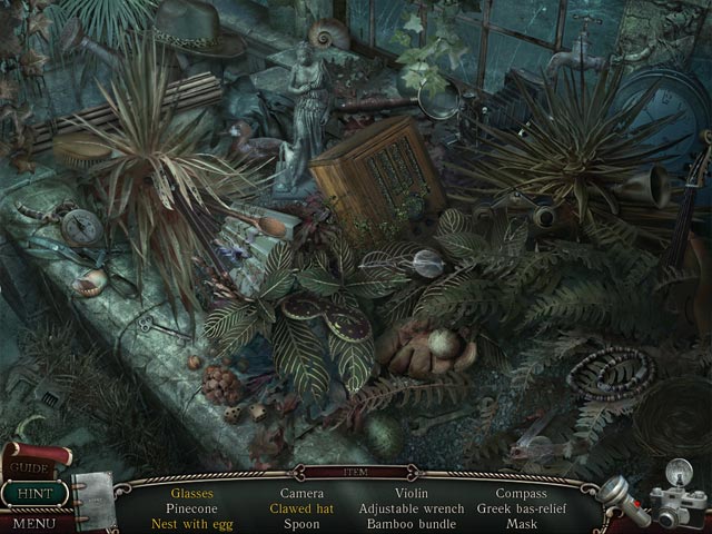 Shiver 2: Poltergeist Collector's Edition. Hidden Object scene.