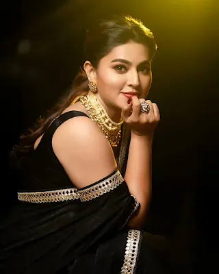 Actress Sneha latest beautiful pics in saree photoshoot 2025