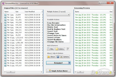 Free Download Software RenameMaestro 5.4 From Mediafire