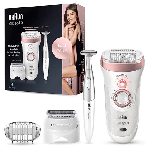 mejor depiladora eléctrica Amazon Braun Kit Silk-épil 9