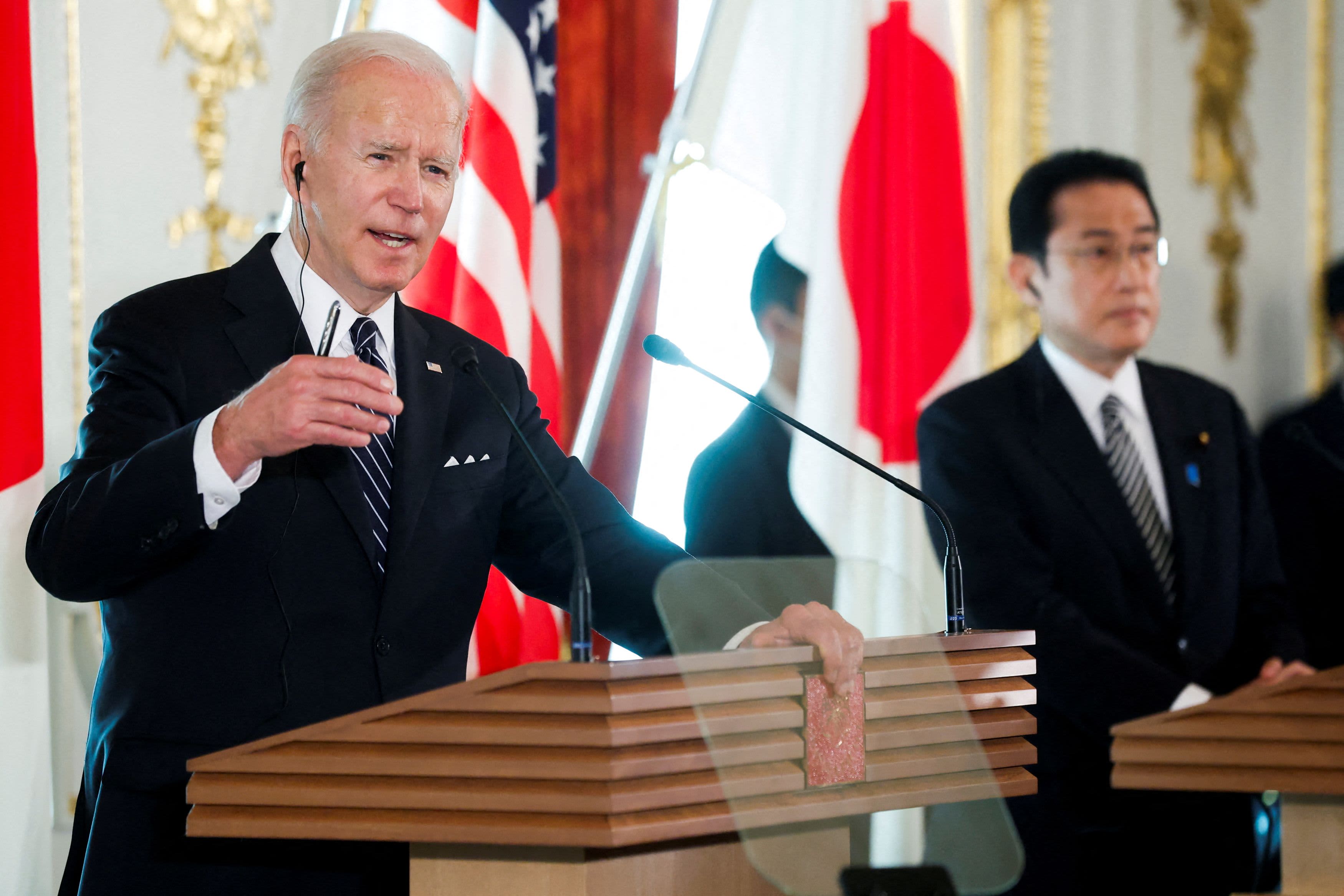 Biden says U.S forces would defend Taiwan in the event of Chinese invasion