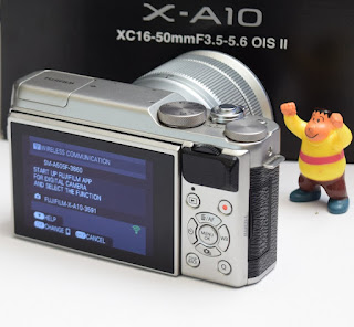 Jual Kamera Mirrorless Fujifilm X-A10 Lensa Kit Fullset