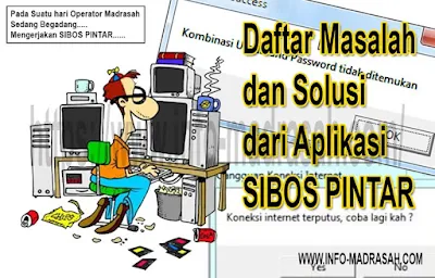 Daftar Masalah dan Solusi dari Aplikasi SIBOS PINTAR Daftar Masalah dan Solusi dari Aplikasi SIBOS PINTAR