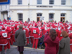 Santa fun run Falmouth