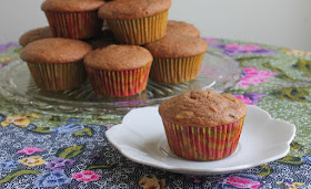 Food Lust People Love: Sweet potato sprouted spelt muffins are made with brown sugar and lots of sweet golden raisins. They make a delicious teatime snack or breakfast. Like most muffins, they freeze well and can be thawed and ready to eat with a quick zap in the microwave.