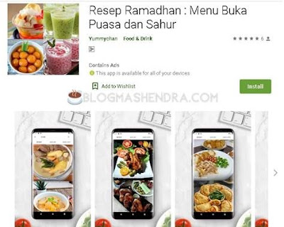 Aplikasi Penunjang Ramadhan