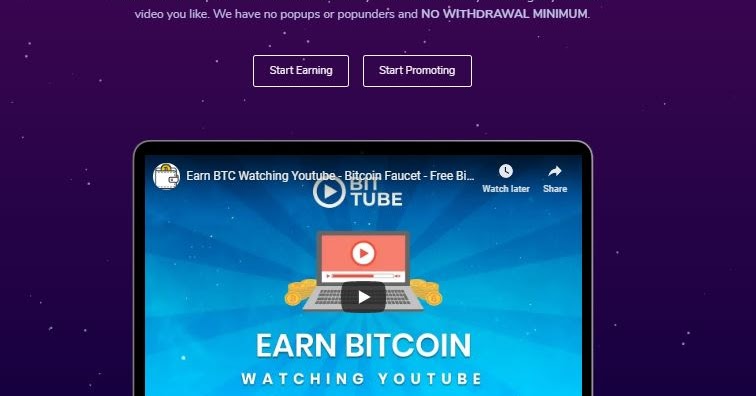 Earn Btc Watching Youtube Bitcoin Faucet Free Bitcoins Site 2018 - 