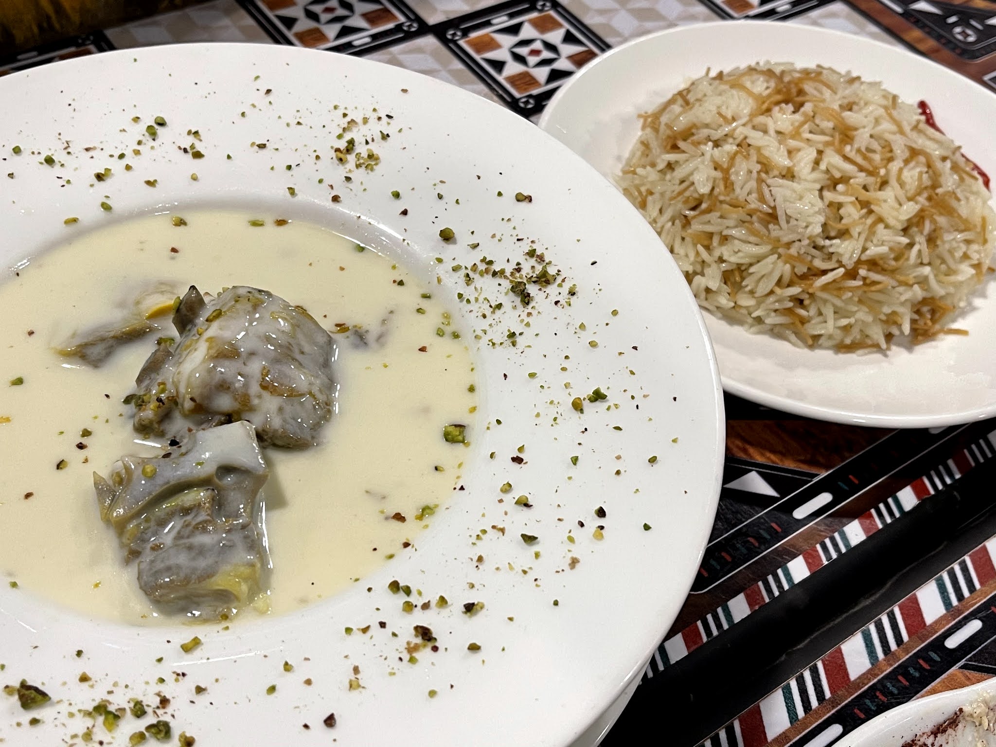 MAKAN MALAM DI SYRIAN HOUSE RESTAURANT MALAYSIA KAMPUNG BARU مطعم البيت السوري ماليزيا