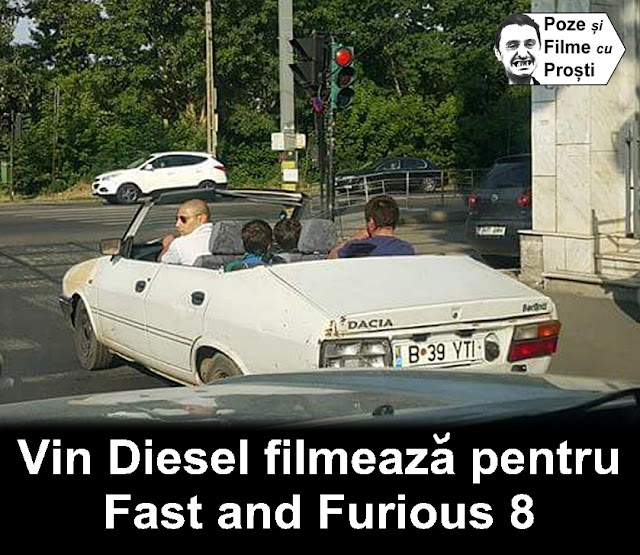 Vin Diesel filmeaza in Romania Fast and Furious 8