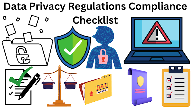 Data Privacy Regulations Compliance Checklist,Data Privacy Regulations ,Compliance Checklist ,Data Protection ,GDPR (General Data Protection Regulation) ,CCPA (California Consumer Privacy Act) ,Privacy Compliance ,Data Security ,Personal Data Protection ,Compliance Requirements ,Privacy Policy