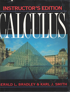 instructors Edition Calculus by Gerald L .Bradley PDF