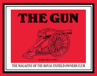 Illustration of The Gun magazine cover.