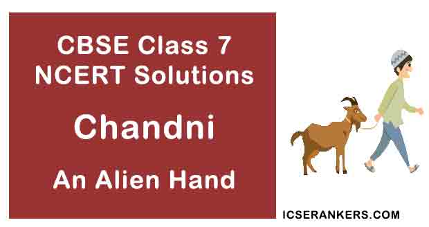 NCERT Solutions for Class 7th English Chapter 7 Chandni