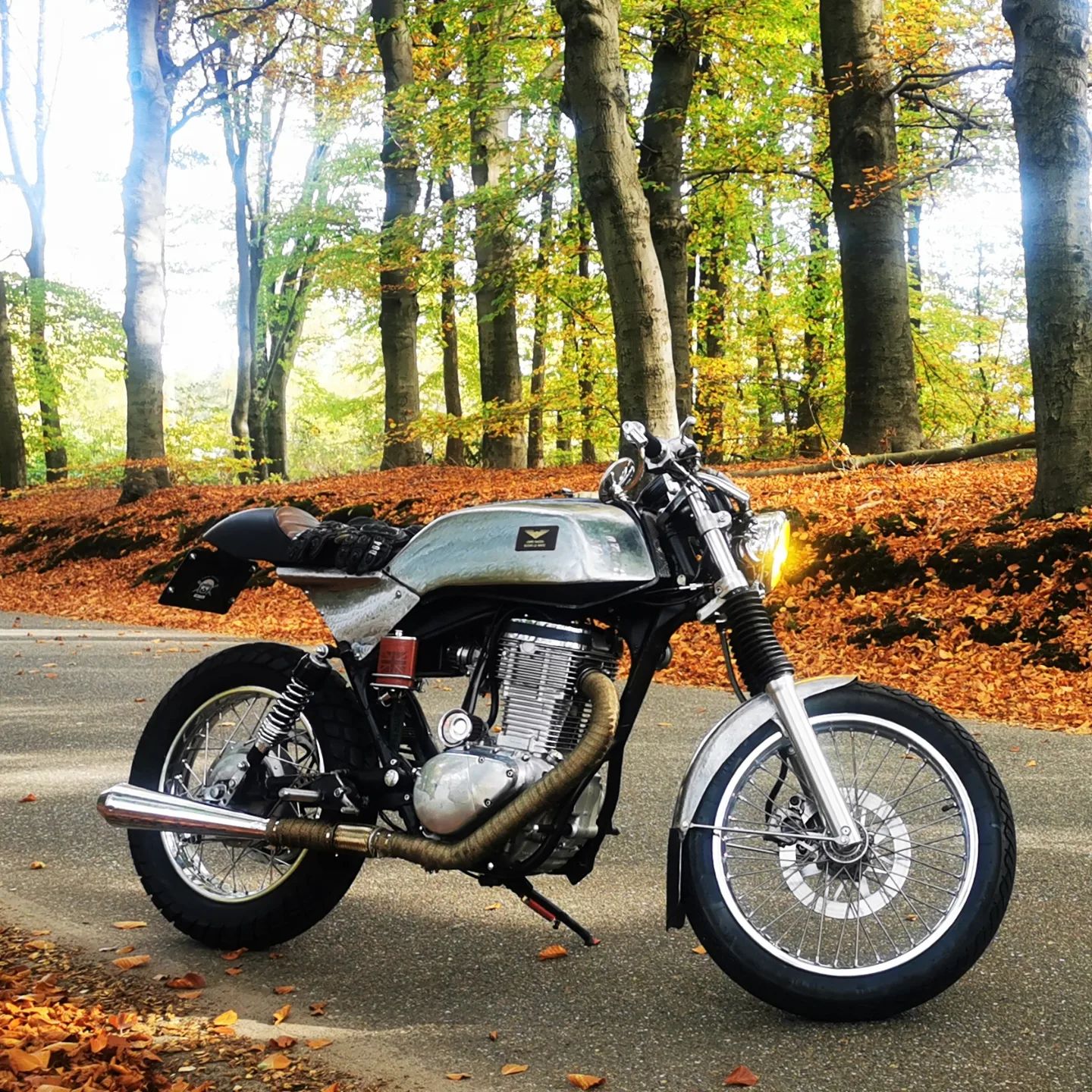 Suzuki LS650 Cafe Racer Custom Motorcycle Inspiration