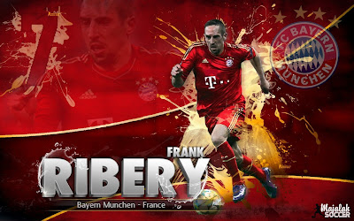 Wallpapers Frank Ribery Bayern Munchen 2012-2013