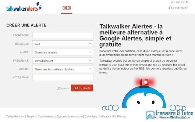 Talkwalker Alertes : une alternative à Google Alertes