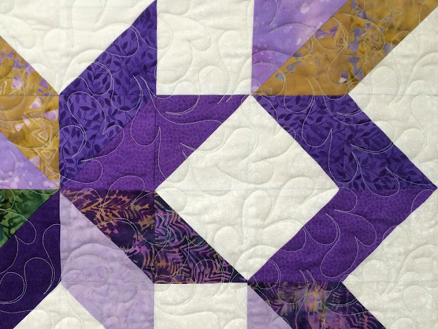 Pat Donovan's Rippling Star Quilt