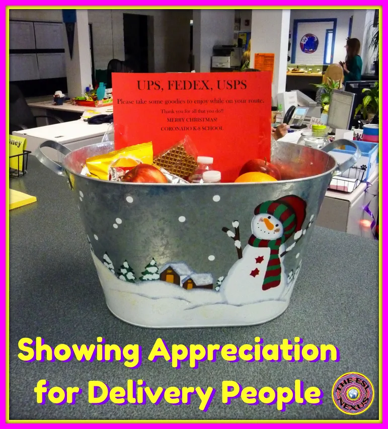 How to show appreciation for support staff and mail people during the holiday season | The ESL Connection