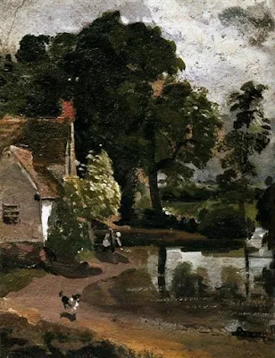 Willy Lot's House, 1810 painting John Constable
