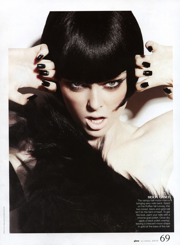 Coco Rocha for Glow Magazine October 2010